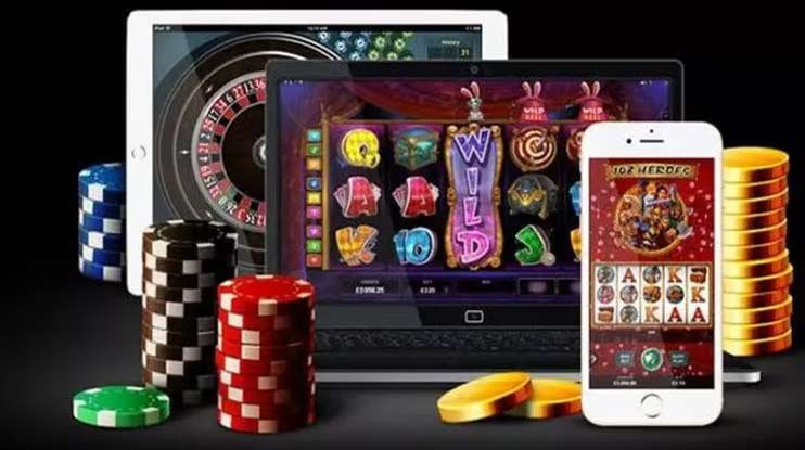 Studio Lightning Dice dengan tiga dadu dalam kaca akrilik dan dealer profesional
